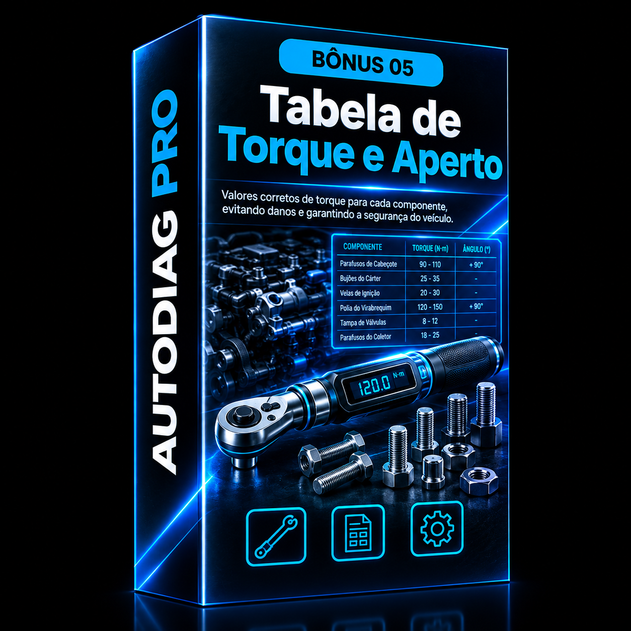 TABELA DE TORQUE E APERTO
